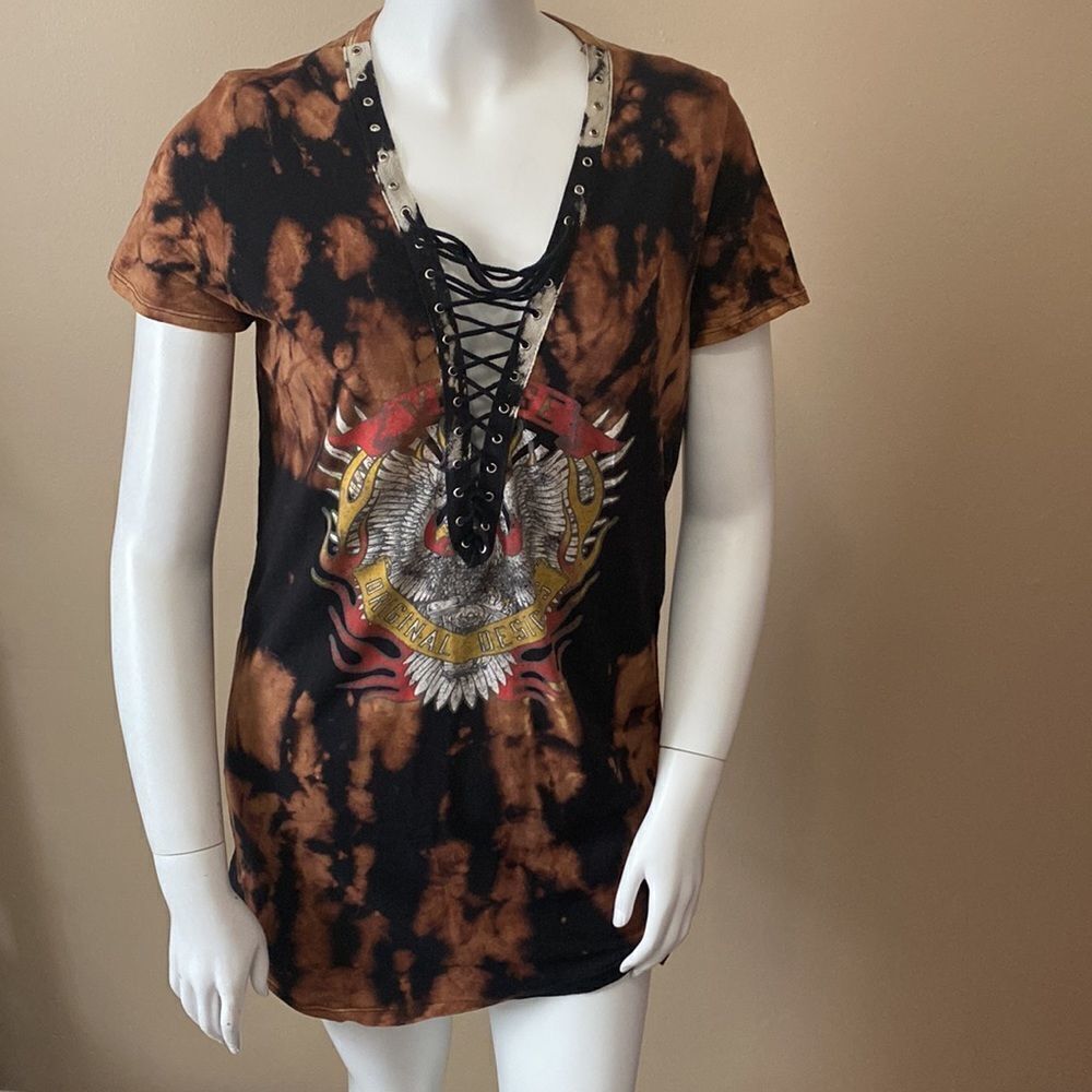 Fashion Nova Tie-Dye Tee-shirt Dress